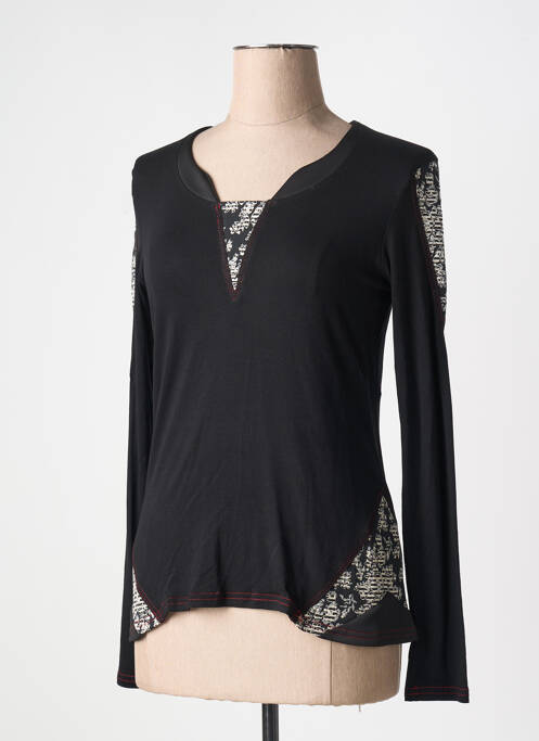 T-shirt noir VANGO pour femme