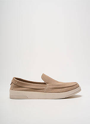 Mocassins nubuck bout rond beige JACK & JONES homme