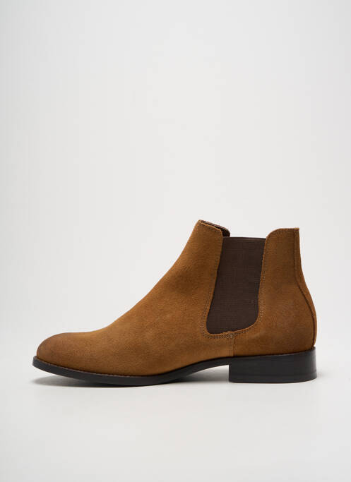 Bottines/boots nubuck talon bas marron JACK & JONES homme