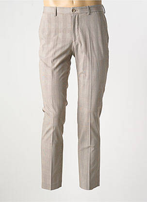 Pantalon slim stretch taille normale beige JACK & JONES homme