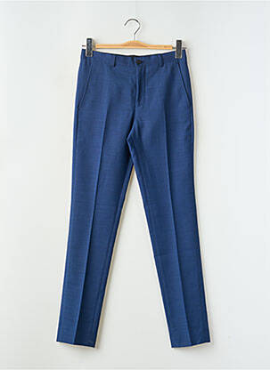 Pantalon slim tissage popeline taille normale bleu JACK & JONES homme