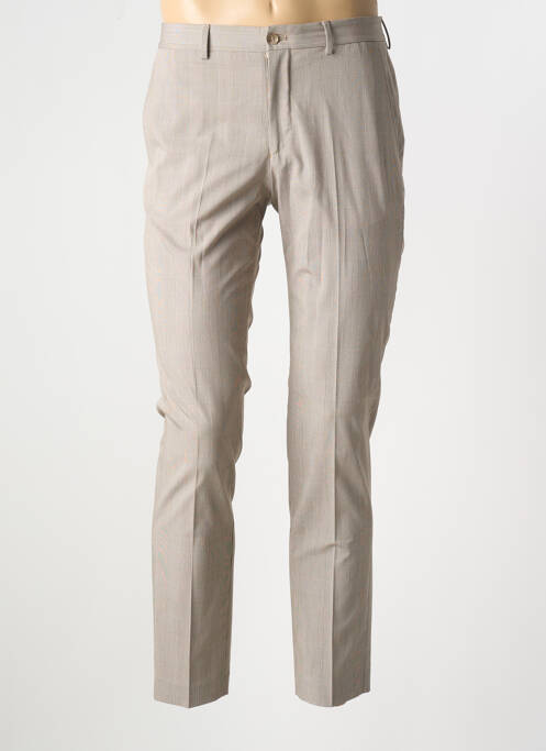 Pantalon slim beige JACK & JONES pour homme