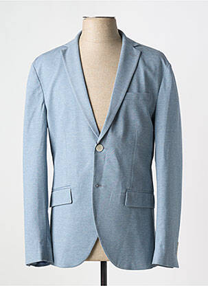 Blazer finition intérieure doublée bleu JACK & JONES homme