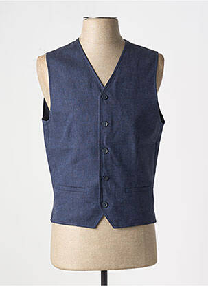 Gilet sans manche doublure bleu JACK & JONES homme