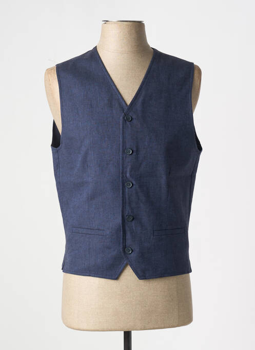 Gilet sans manche bleu JACK & JONES pour homme