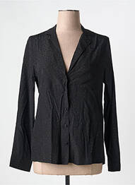 Chemisier coupe cintrée manches longues noir ARTLOVE femme