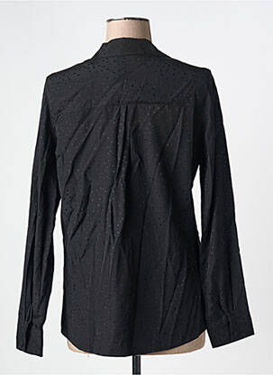 Chemisier coupe cintrée manches longues noir ARTLOVE femme