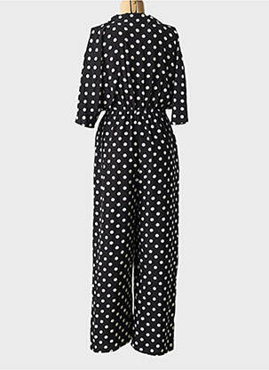 Combi-pantalon manches courtes manches courtes noir ARTLOVE femme