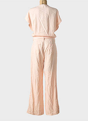 Combi-pantalon manches courtes manches courtes rose LPB femme