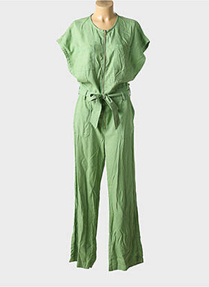 Combi-pantalon manches courtes manches courtes vert LPB femme