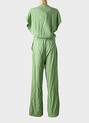 Combi-pantalon manches courtes manches courtes vert LPB femme