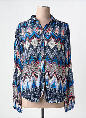 Chemisier bleu B.YOUNG pour femme