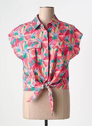 Chemisier rose LILI SIDONIO pour femme