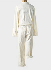 Combi-pantalon blanc PLACE DU JOUR pour femme seconde vue