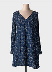 Robe mi-longue bleu INDIE+MOI pour femme seconde vue