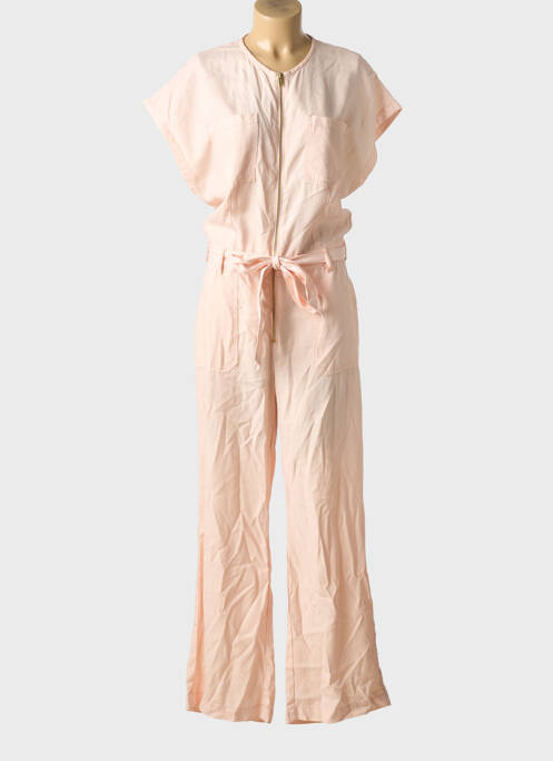 Combi-pantalon manches courtes manches courtes rose LPB femme