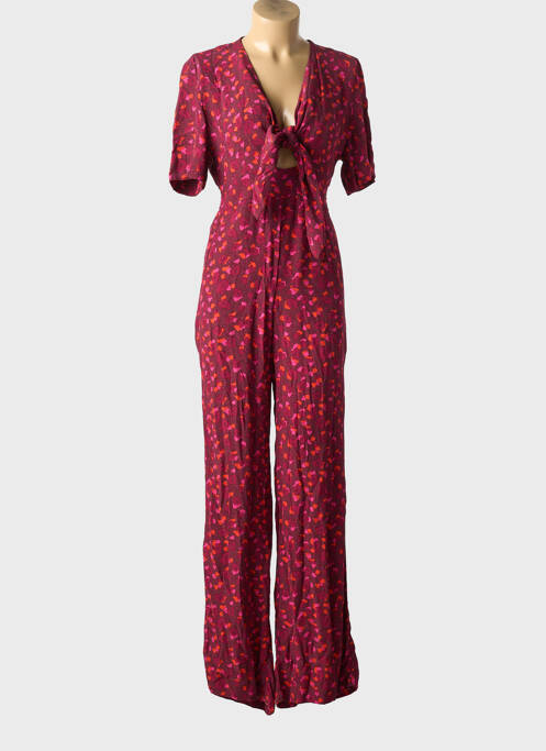 Combi-pantalon violet ANGE pour femme