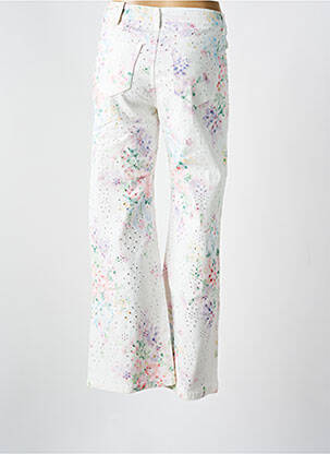 Jeans coupe large stretch blanc ONADO femme