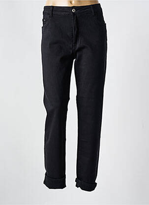 Jeans coupe slim stretch taille normale noir VAVELL JEAN femme