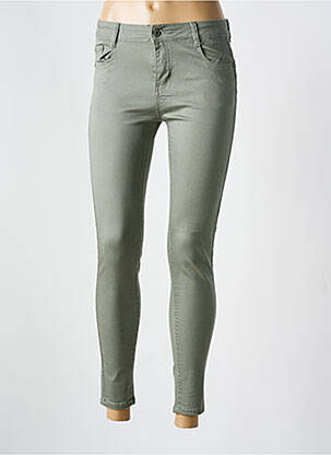 Jeans skinny taille normale taille normale vert G-SMACK femme