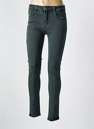 Jeans skinny taille normale taille normale gris VOGGO femme