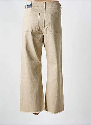 Jeans coupe large stretch taille normale beige ONADO femme