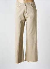 Jeans coupe large beige ONADO pour femme seconde vue