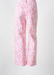Jeans coupe large rose DAPHNEA pour femme seconde vue