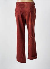 Jeans coupe slim orange I.QUING pour femme seconde vue