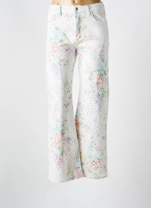 Jeans coupe large blanc ONADO pour femme