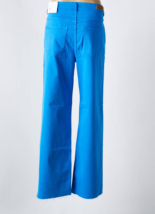 Jeans coupe large bleu ICHI pour femme