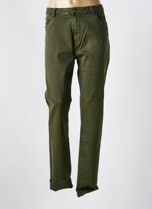 Jeans coupe slim vert VAVELL JEAN pour femme