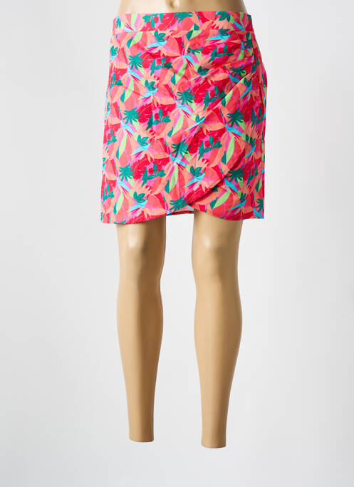 Jupe courte rose LILI SIDONIO pour femme