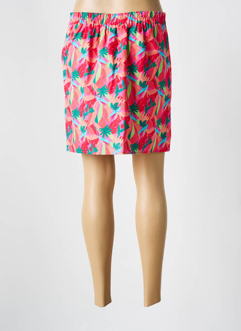Jupe courte rose LILI SIDONIO pour femme