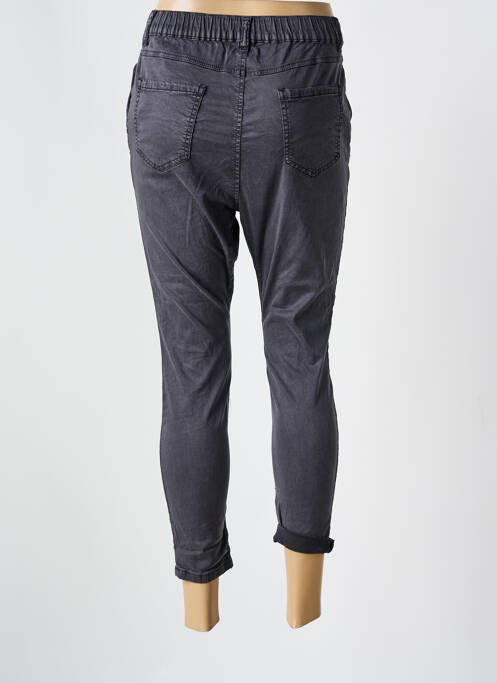 Pantalon slim gris MELLY & CO pour femme