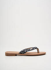 Tongs noir LPB pour femme seconde vue