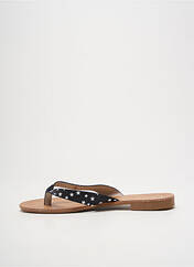 Tongs noir LPB pour femme seconde vue