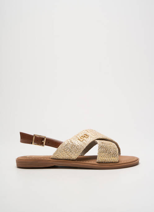 Sandales/Nu pieds or LPB pour femme