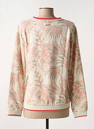 Sweat-shirt stretch manches longues beige J&JOY femme