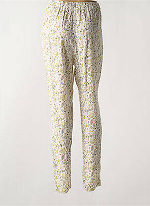 Pantalon slim taille haute taille haute beige OXBOW femme