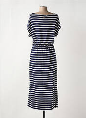 Robe mi-longue bleu ROYAL MER pour femme seconde vue