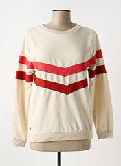 Sweat-shirt beige J&JOY pour femme seconde vue