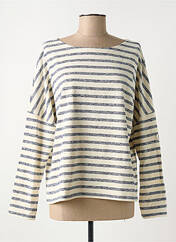 Sweat-shirt bleu ROYAL MER pour femme seconde vue