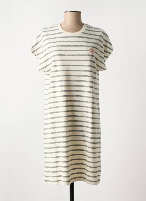 Robe mi-longue beige ROYAL MER pour femme