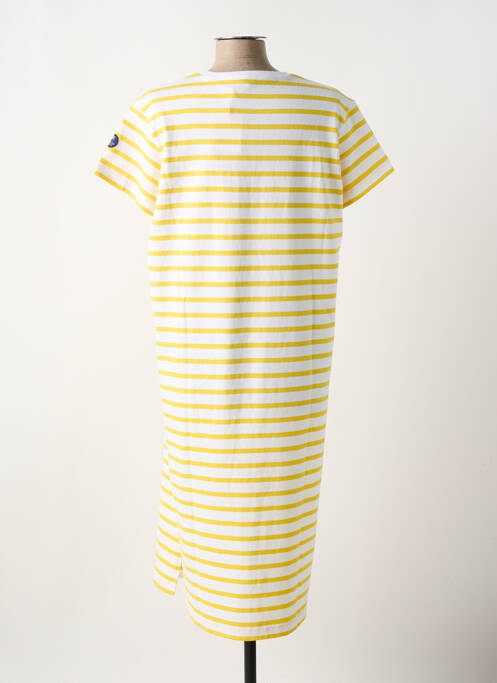 Robe mi-longue jaune ROYAL MER pour femme