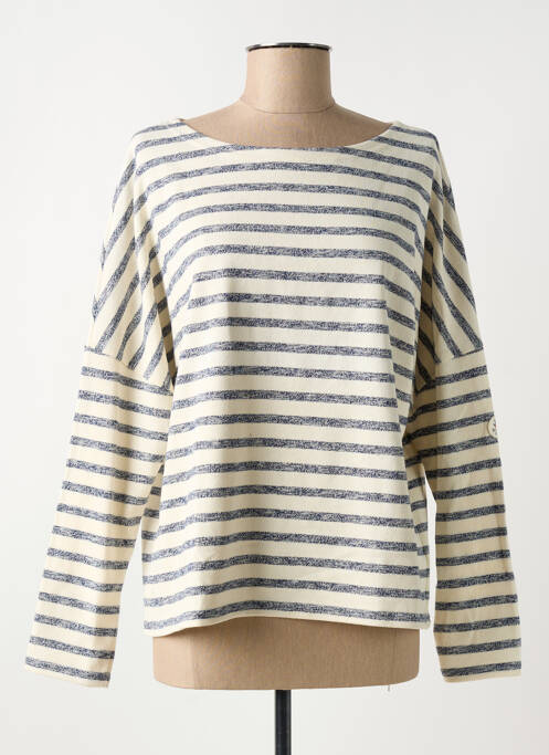 Sweat-shirt bleu ROYAL MER pour femme