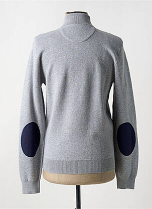 Pull manches longues manches longues gris MAT DE MISAINE homme