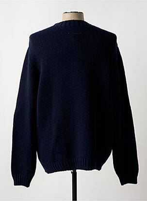 Pull col rond manches longues bleu MAT DE MISAINE homme