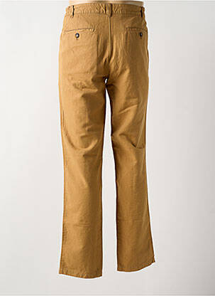 Pantalon chino tissage popeline taille normale marron MAT DE MISAINE homme