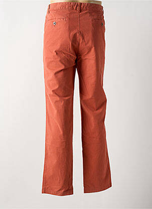 Pantalon chino tissage popeline taille normale rouge MAT DE MISAINE homme